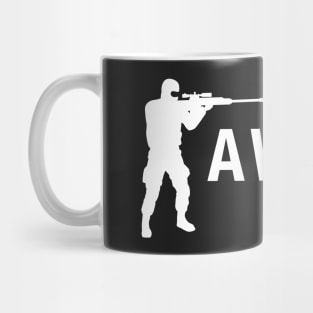 Sniper Awper CSGO PUBG Inspired Gaming Mug